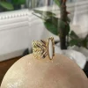 Cheap Bague Ajustable Blanc Tess Femmes Bague