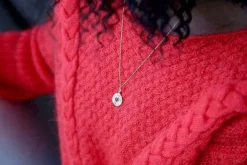 Outlet Collier Melanie Rouge Femmes Collier & Sautoir