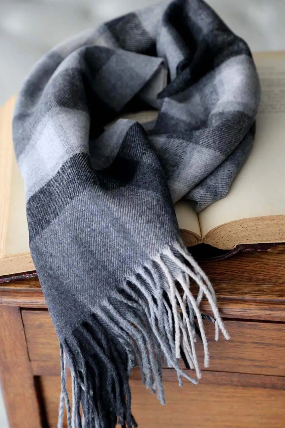 Flash Sale Echarpe Gris Navid Homme Echarpe