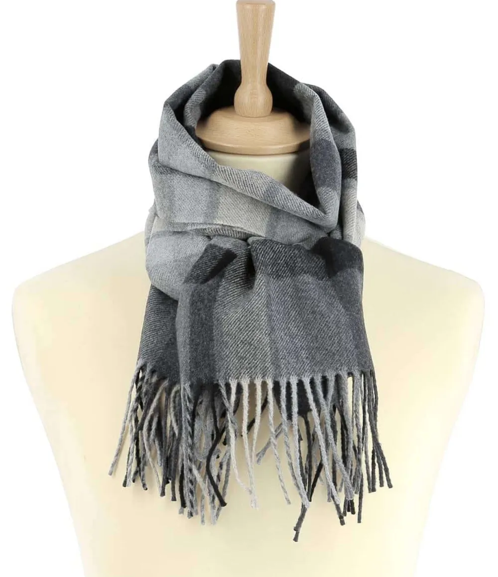 Flash Sale Echarpe Gris Navid Homme Echarpe
