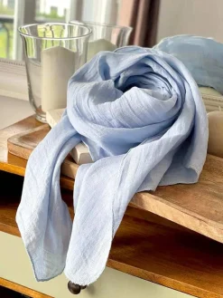 Online Foulard Bleu Brume Emery Homme Foulard & Chèche Homme