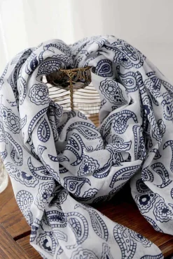 Online Foulard Bleu Valentin Homme Foulard & Chèche Homme