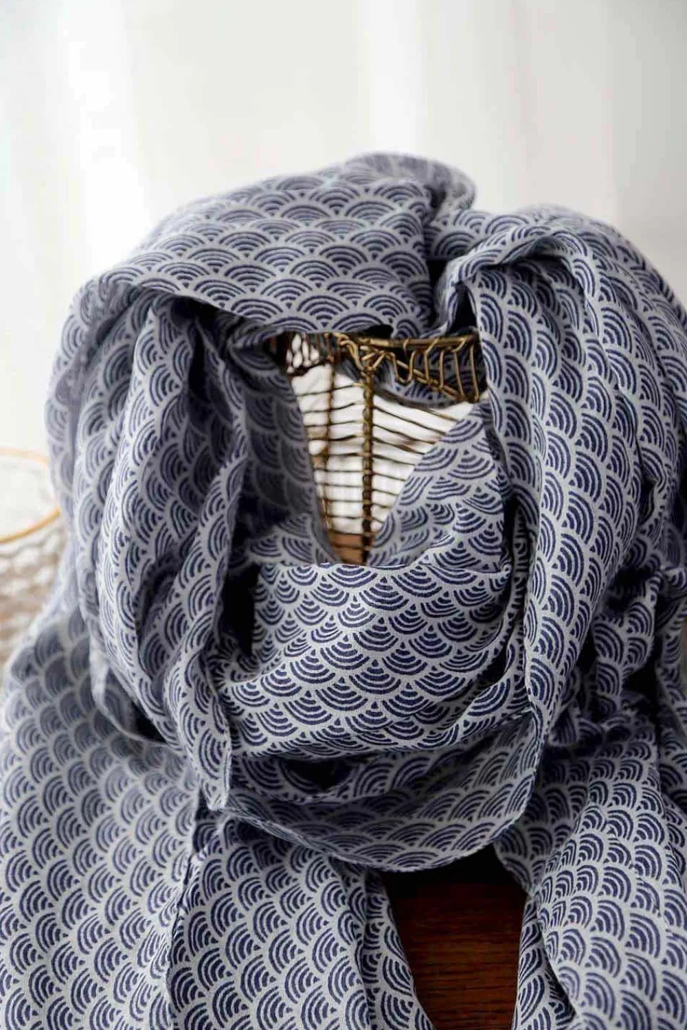 New Foulard Homme Bleu Sawyer Homme Foulard & Chèche Homme