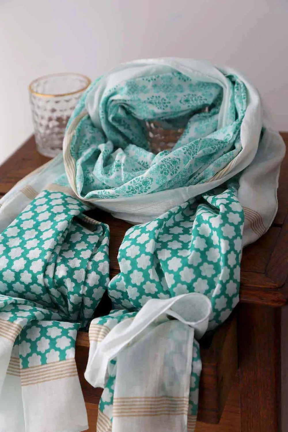 Store Foulard Homme Bleu Turquoise Bradley Homme Foulard & Chèche Homme
