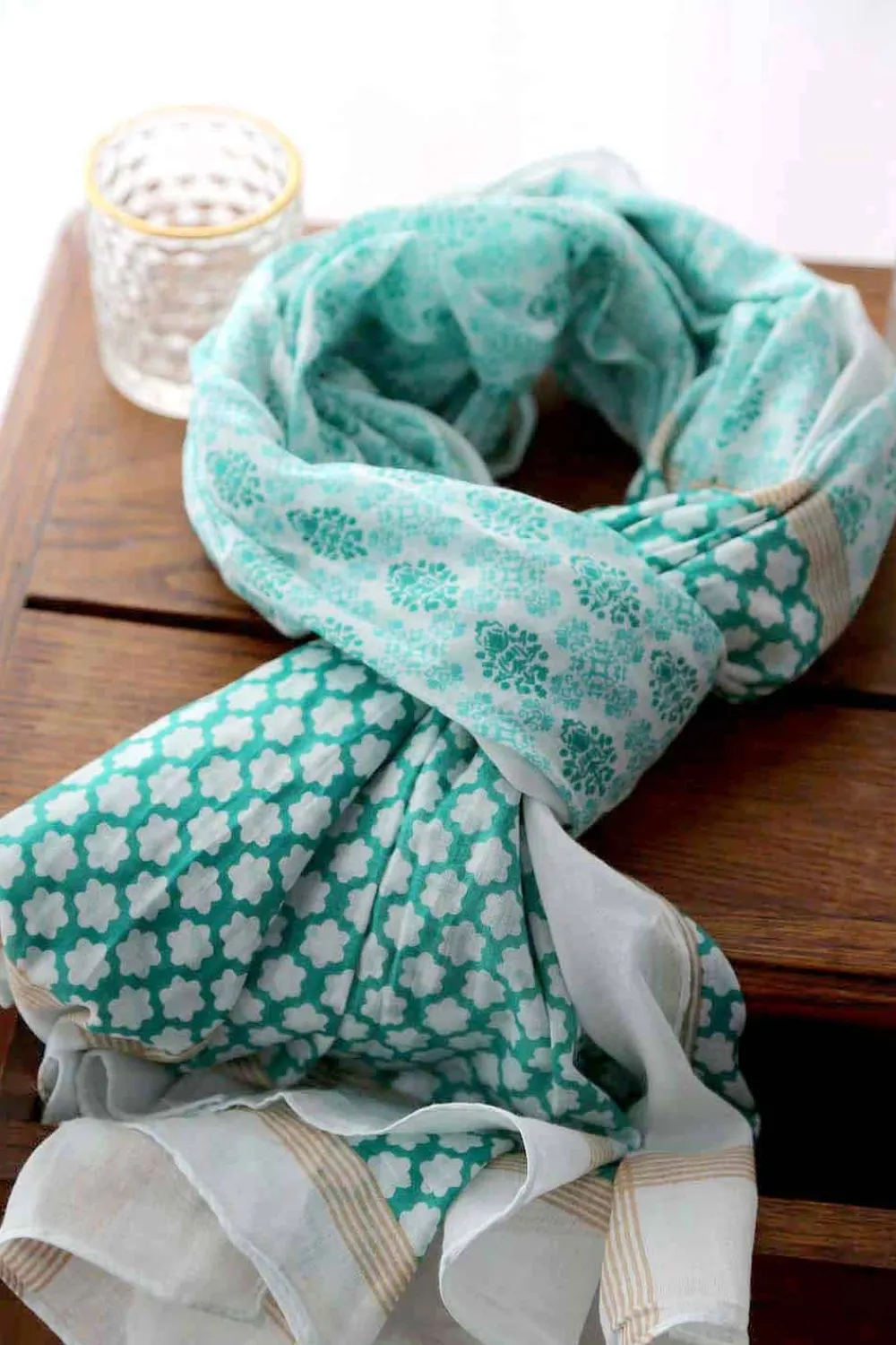 Store Foulard Homme Bleu Turquoise Bradley Homme Foulard & Chèche Homme