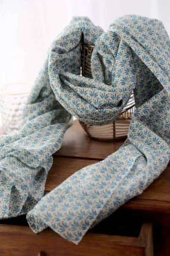 Store Foulard Homme Bleu Turquoise Brooklyn Homme Foulard & Chèche Homme