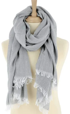 Fashion Foulard Homme Gris Clair Louis Homme Foulard & Chèche Homme