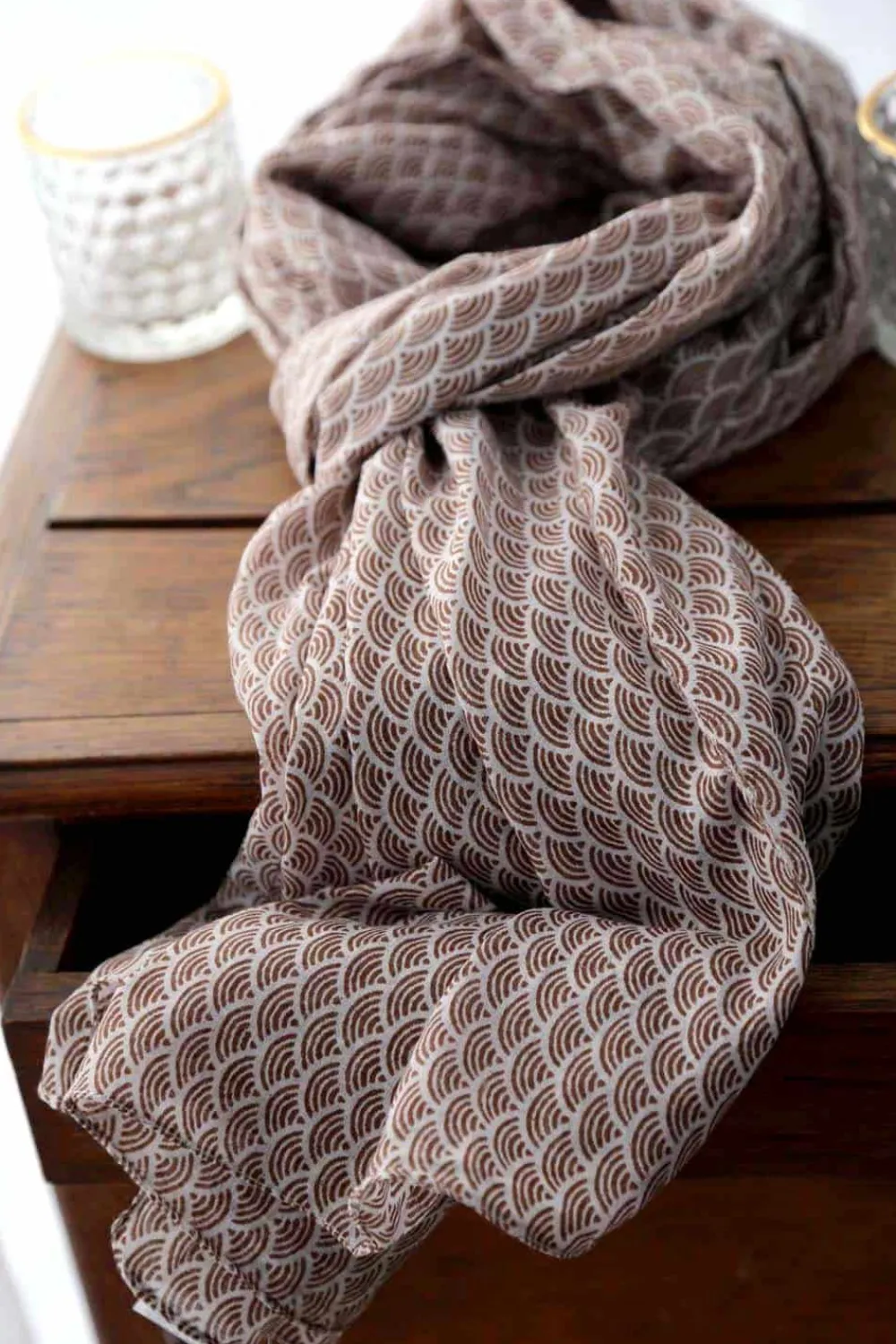 Hot Foulard Homme Marron Sawyer Homme Foulard & Chèche Homme