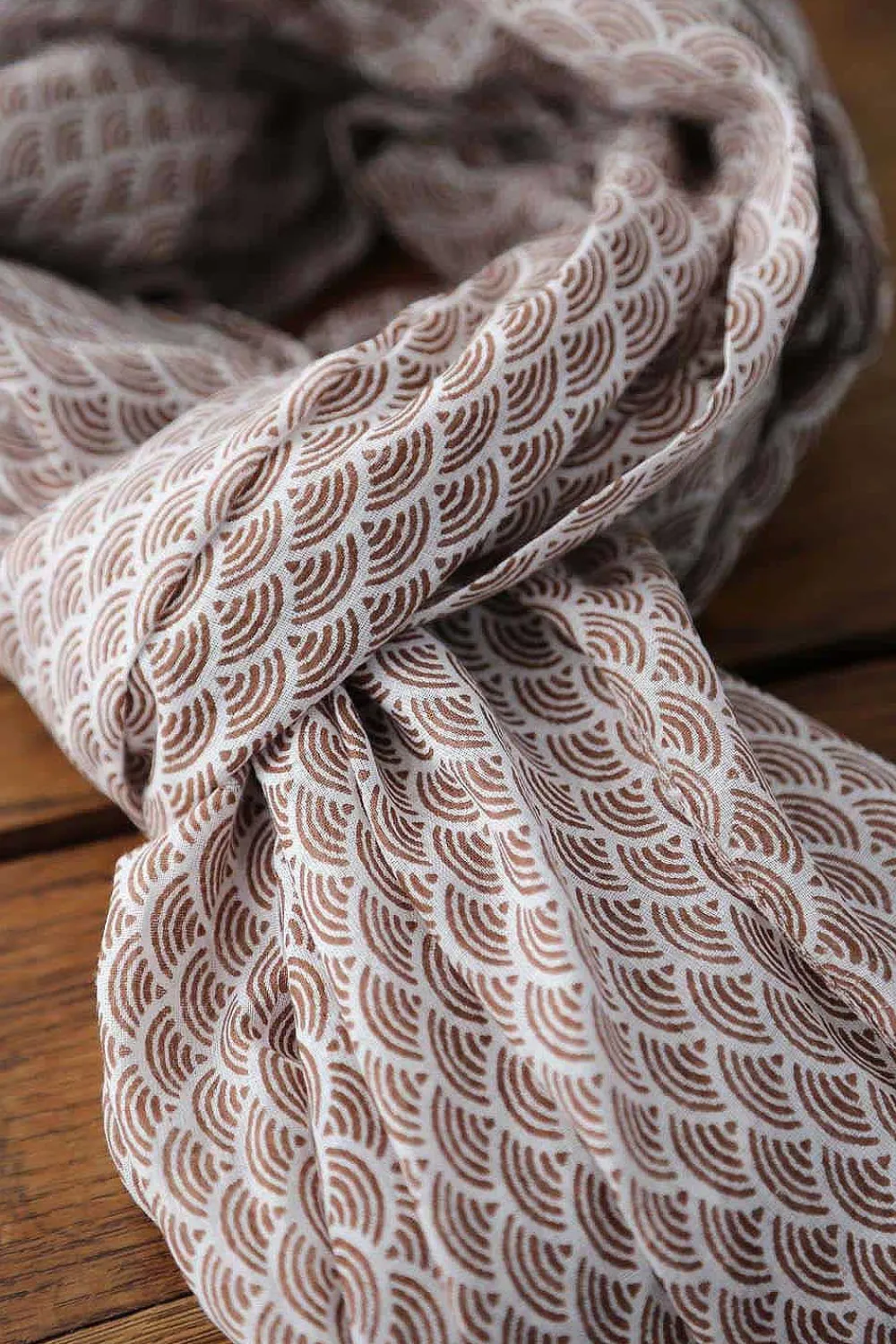 Hot Foulard Homme Marron Sawyer Homme Foulard & Chèche Homme