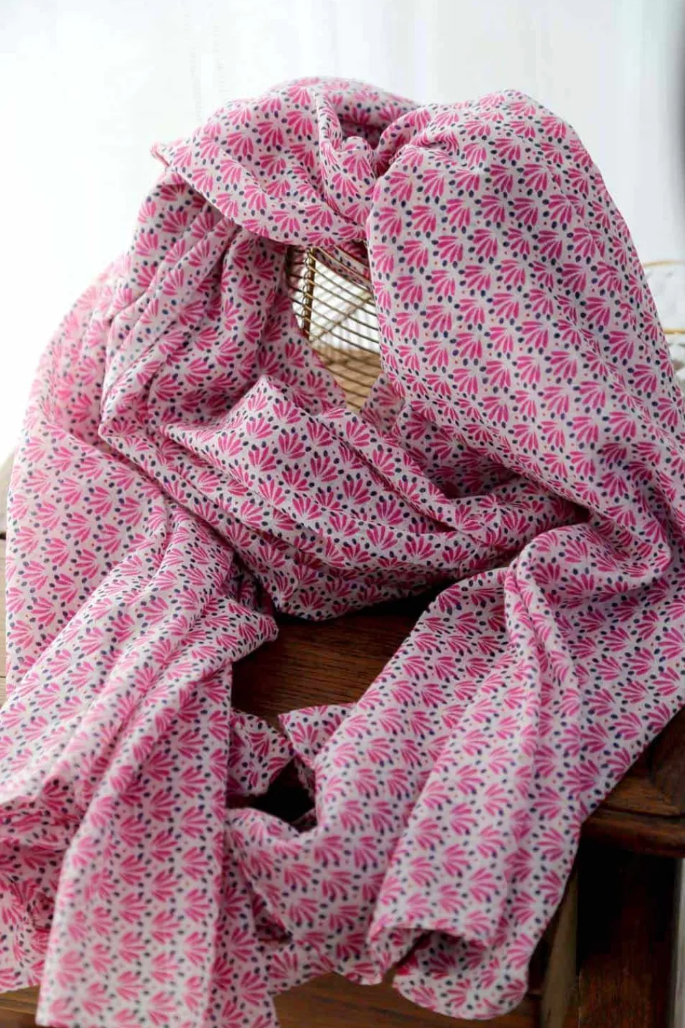 Clearance Foulard Homme Rose Fushia Brooklyn Homme Foulard & Chèche Homme