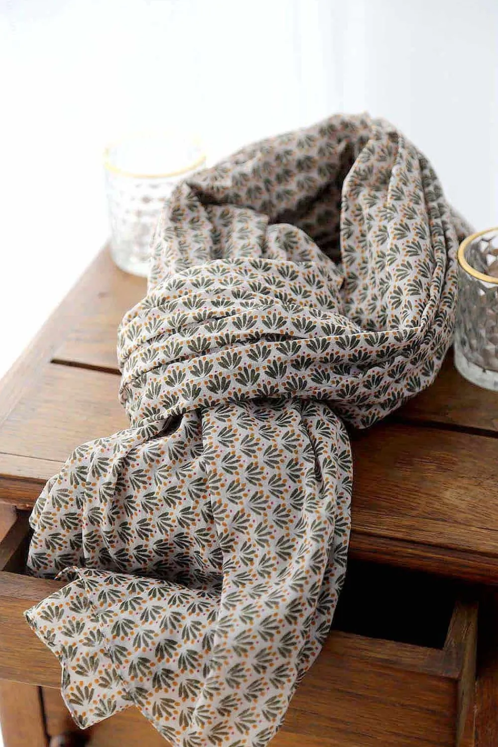 Cheap Foulard Homme Vert Kaki Brooklyn Homme Foulard & Chèche Homme
