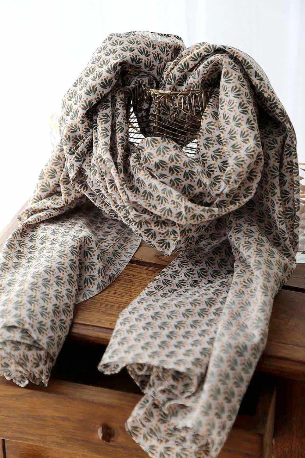 Cheap Foulard Homme Vert Kaki Brooklyn Homme Foulard & Chèche Homme