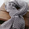 Sale Foulard Homme Violet / Noir Brooklyn Homme Foulard & Chèche Homme
