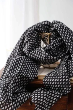 Flash Sale Foulard Noir Faris Homme Foulard & Chèche Homme