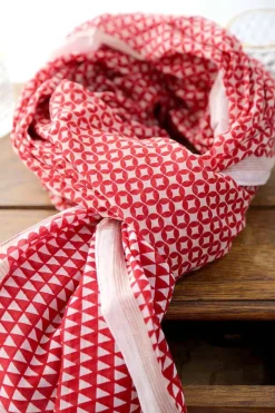 Outlet Foulard Rouge Kenta Homme Foulard & Chèche Homme