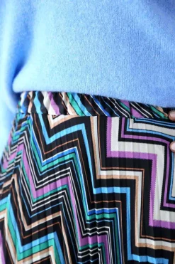 Shop Jupe Plissee Violet Ziguy Femmes Jupe