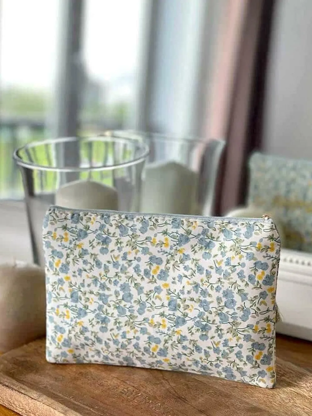 Online Pochette A Message Bleu Zyme Femmes Pochette & Trousse