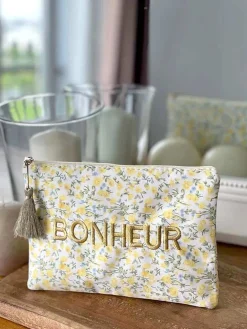 Best Sale Pochette A Message Jaune Shanty Femmes Pochette & Trousse