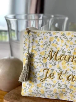 Outlet Pochette A Message Jaune Taje Femmes Pochette & Trousse