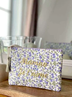 Online Pochette A Message Violet Taje Femmes Pochette & Trousse