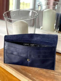 Shop Porte-Cartes Bleu Marine Molly Femmes Porte-Cartes