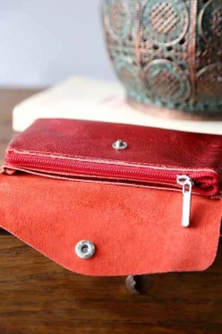 Flash Sale Porte-Cartes Rouge Lorna Femmes Porte-Cartes