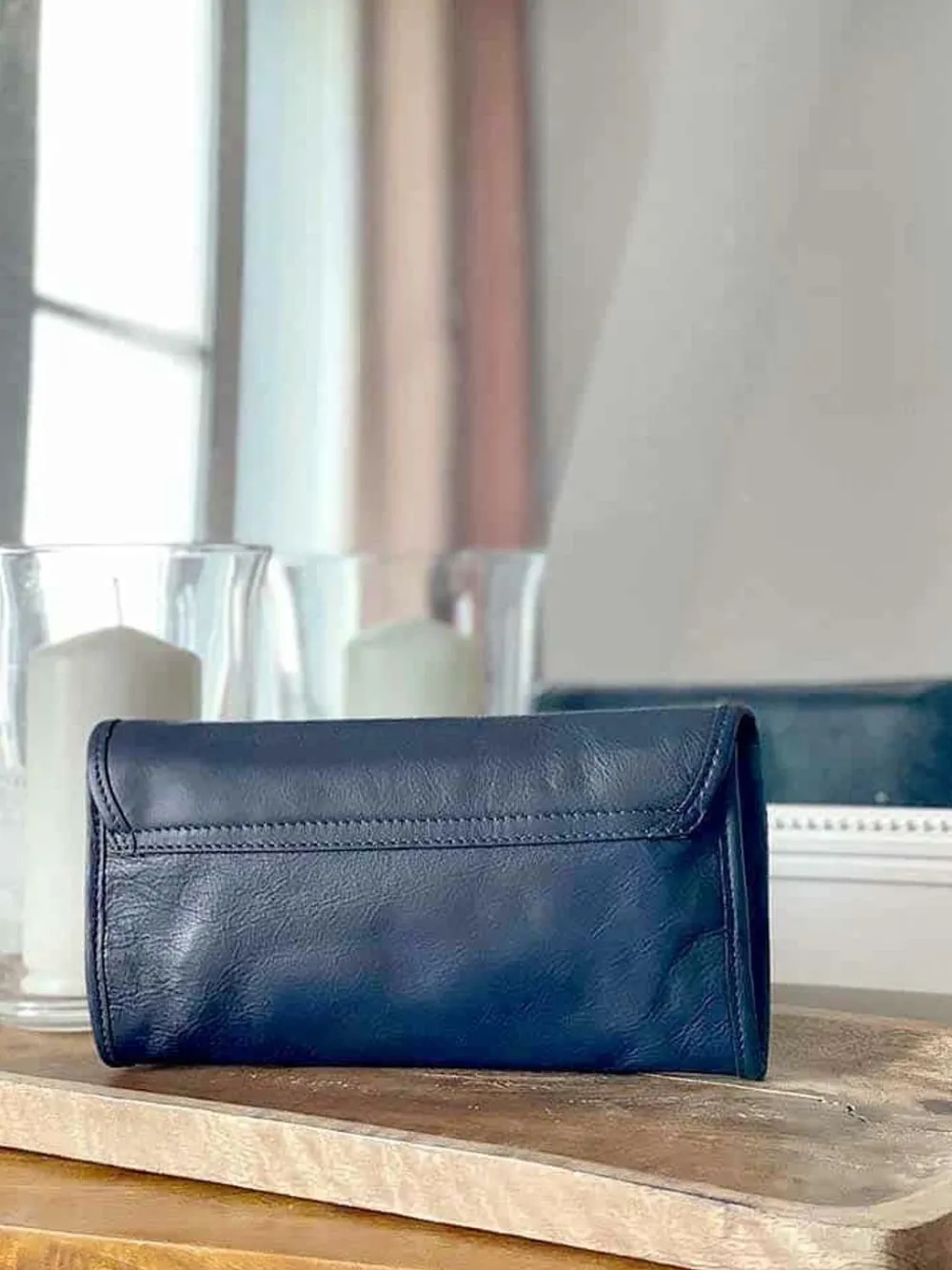 Sale Portefeuille Compagnon Bleu Marine Maelle Femmes Portefeuille & Compagnon