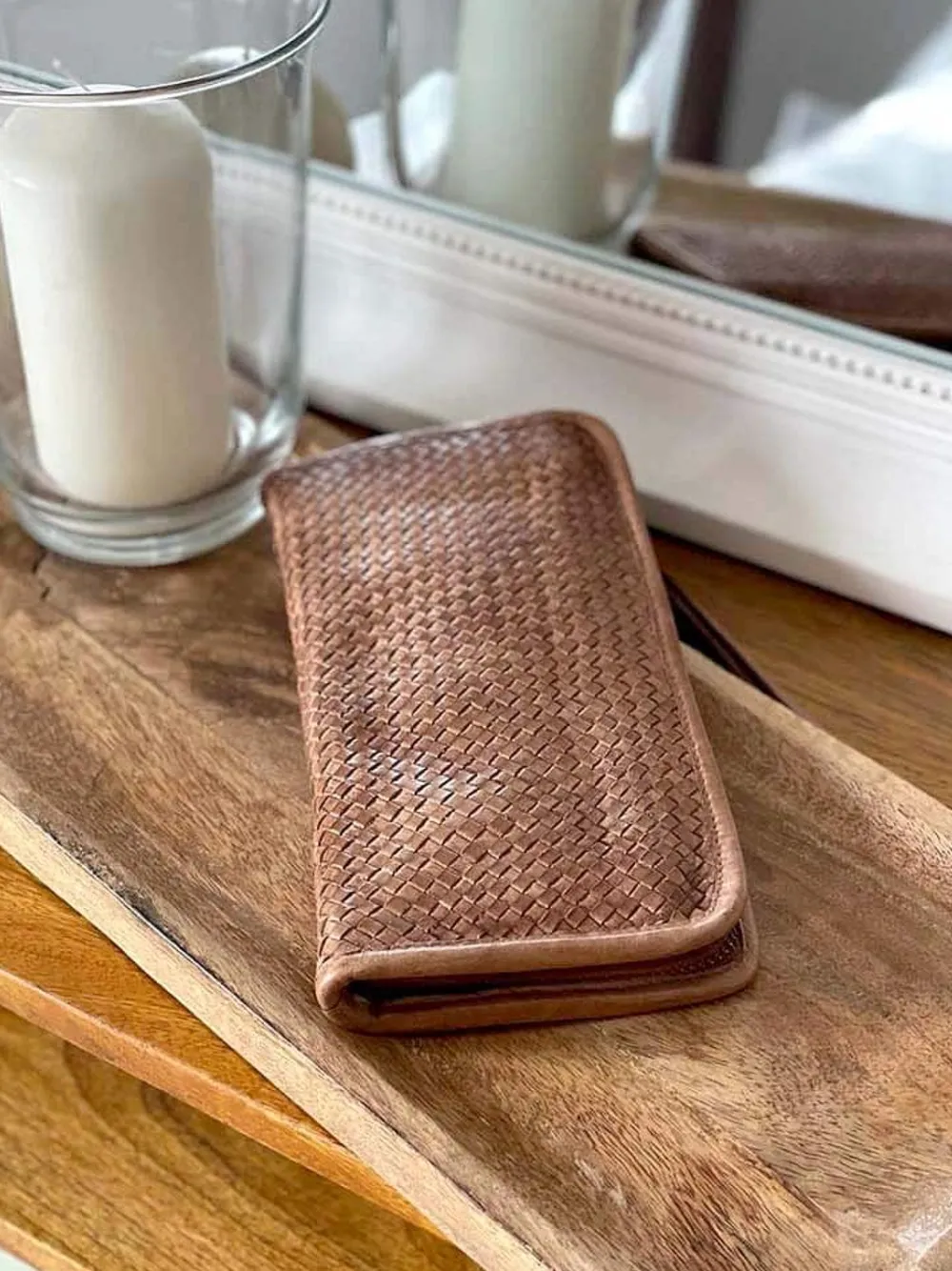 Discount Portefeuille Compagnon Marron Taupe Hector Femmes Portefeuille & Compagnon
