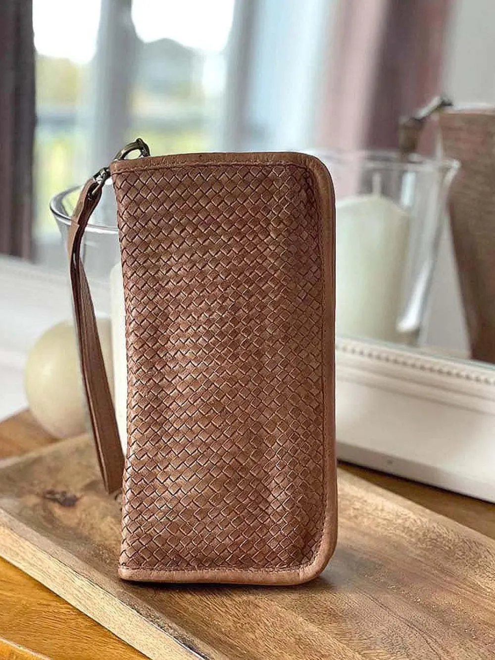 Discount Portefeuille Compagnon Marron Taupe Hector Femmes Portefeuille & Compagnon