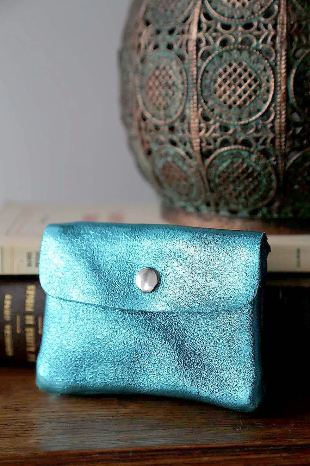 Online Porte-Monnaie Bleu Awa Femmes Porte-Monnaie