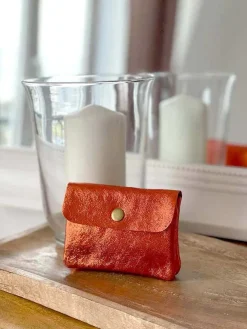 Discount Porte-Monnaie Orange Anissa Femmes Porte-Monnaie
