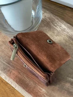 Shop Porte-Monnaie Orange Rouille Anissa Femmes Porte-Monnaie
