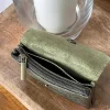 Cheap Porte-Monnaie Vert Kaki Anissa Femmes Porte-Monnaie