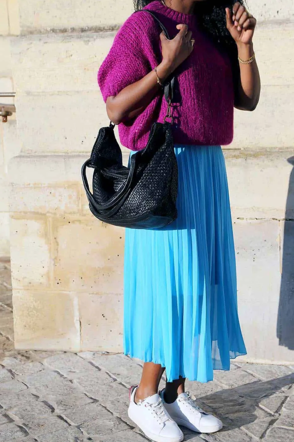 Sale Pull Rose Fushia Romy Femmes Pull