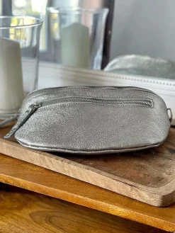 Outlet Sac Banane Gris June Femmes Sac Banane