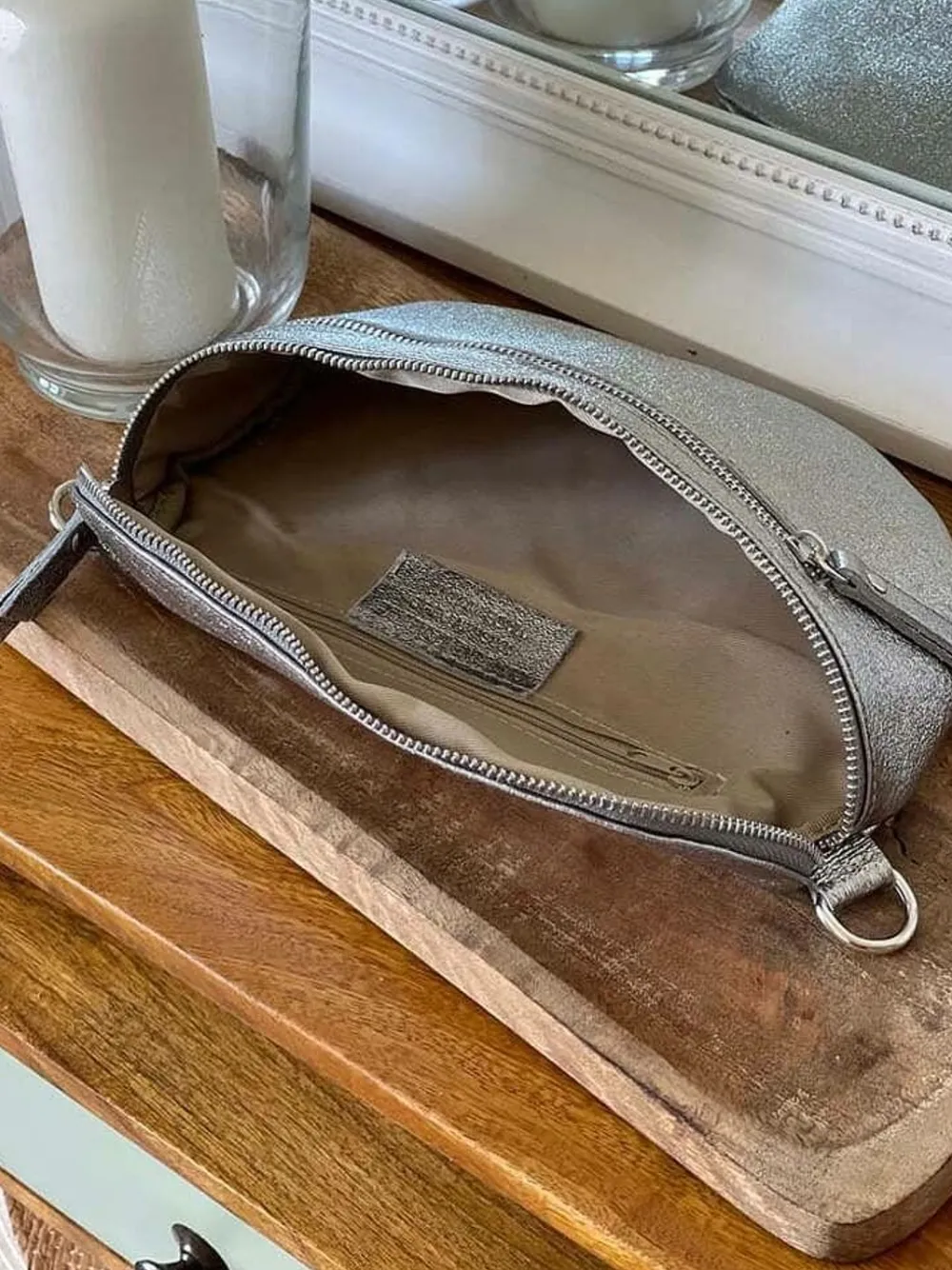 Outlet Sac Banane Gris June Femmes Sac Banane