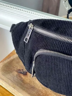 Outlet Sac Banane Noir Estela Femmes Sac Banane