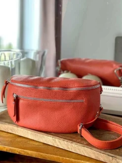 Discount Sac Banane Orange Chelby Femmes Sac Banane
