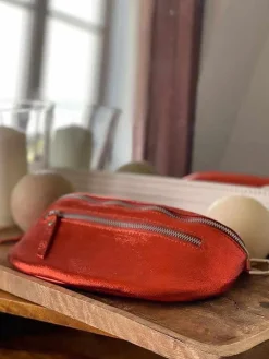 Sale Sac Banane Orange June Femmes Sac Banane
