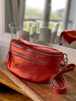Sale Sac Banane Orange June Femmes Sac Banane