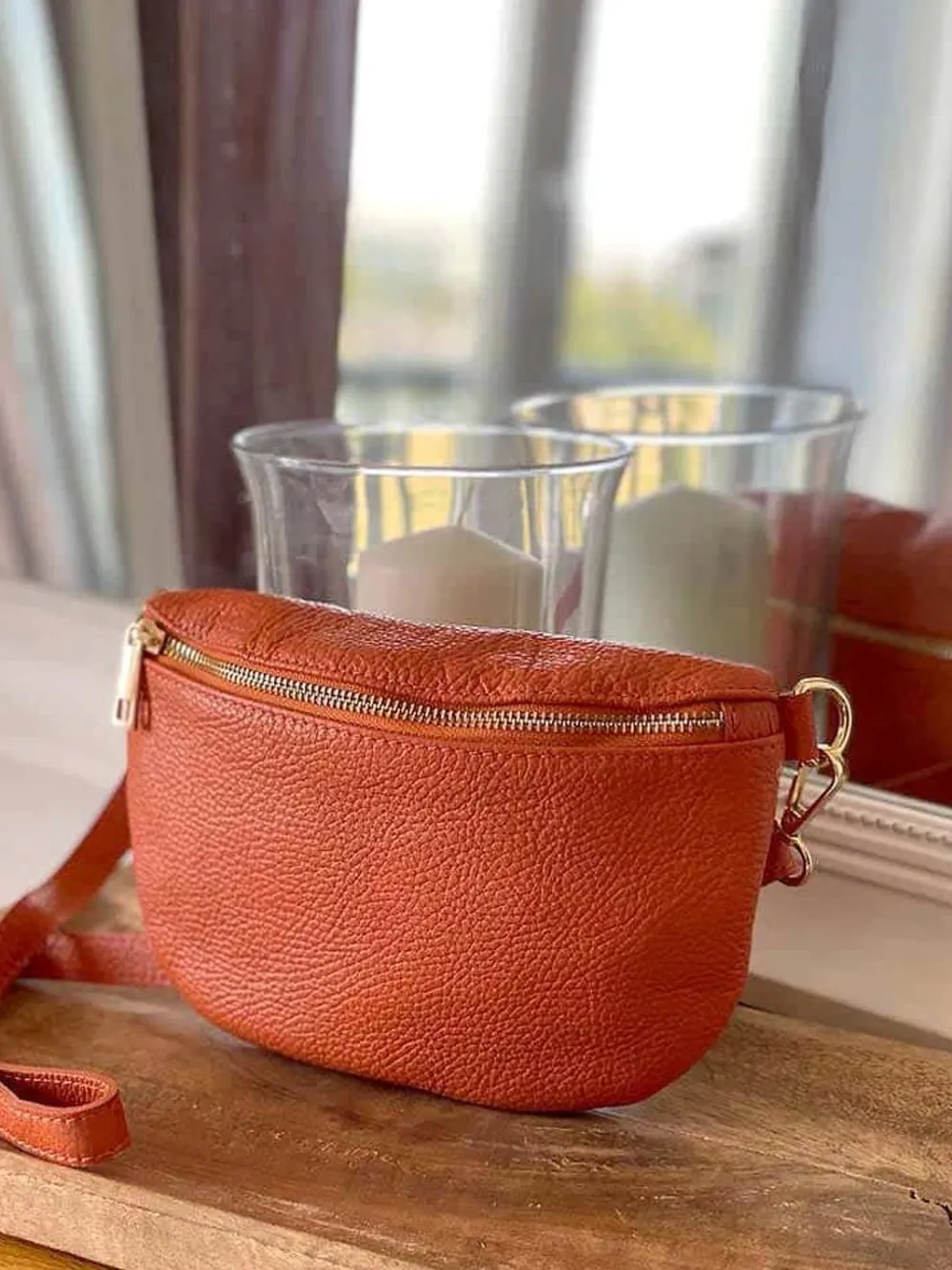 Discount Sac Banane Orange Mafalda Femmes Sac Banane