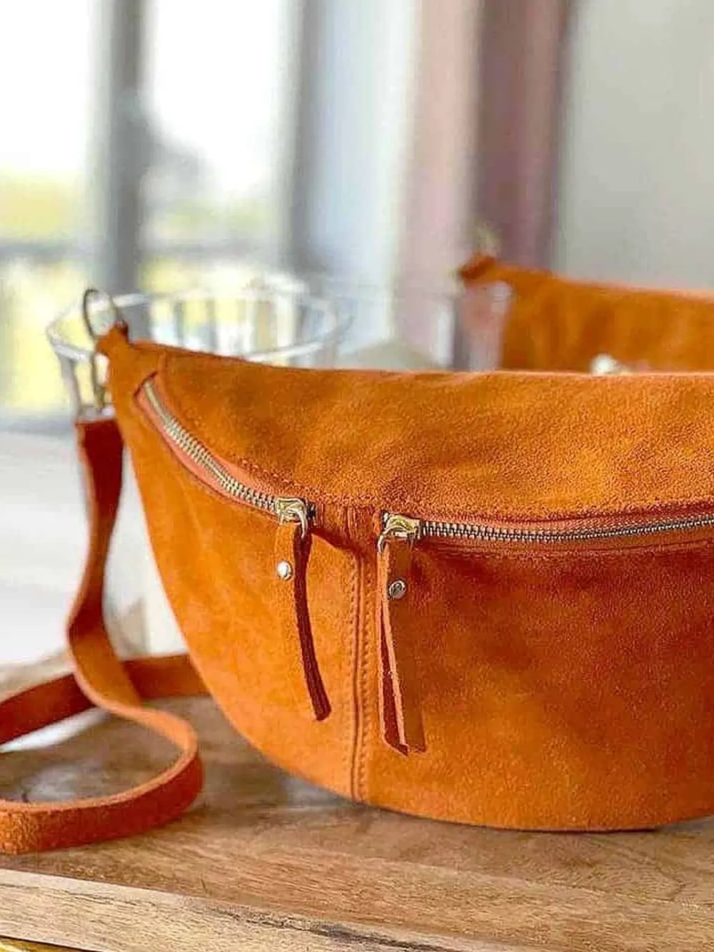 New Sac Banane Orange Xl Anika Femmes Sac Banane