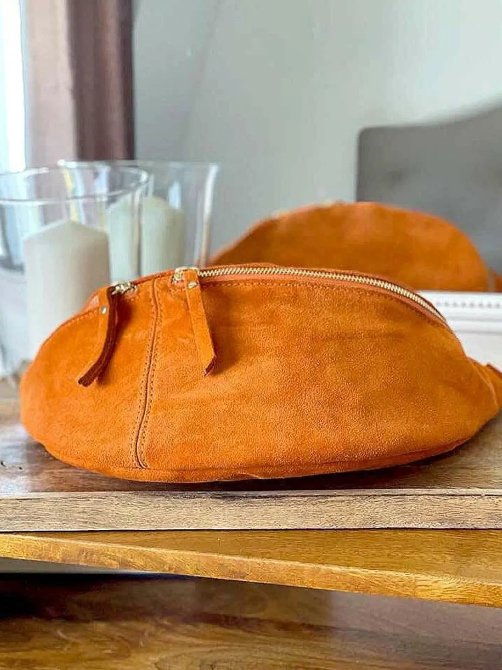 New Sac Banane Orange Xl Anika Femmes Sac Banane