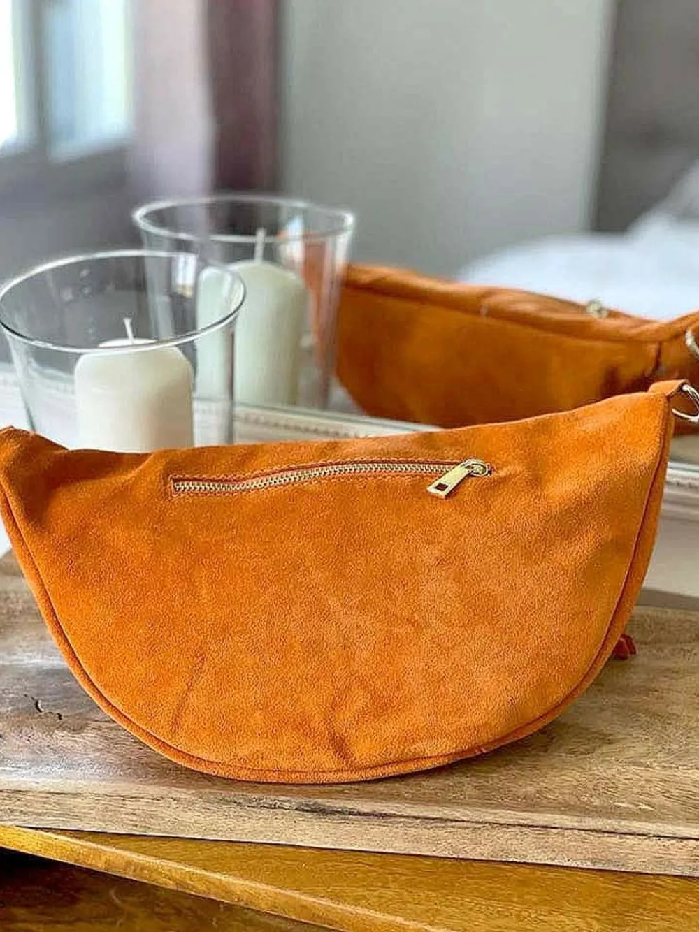 New Sac Banane Orange Xl Anika Femmes Sac Banane