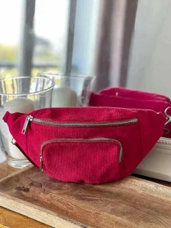 Shop Sac Banane Rouge Estela Femmes Sac Banane
