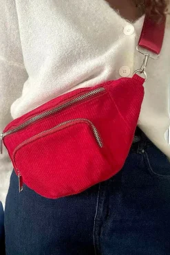 Shop Sac Banane Rouge Estela Femmes Sac Banane