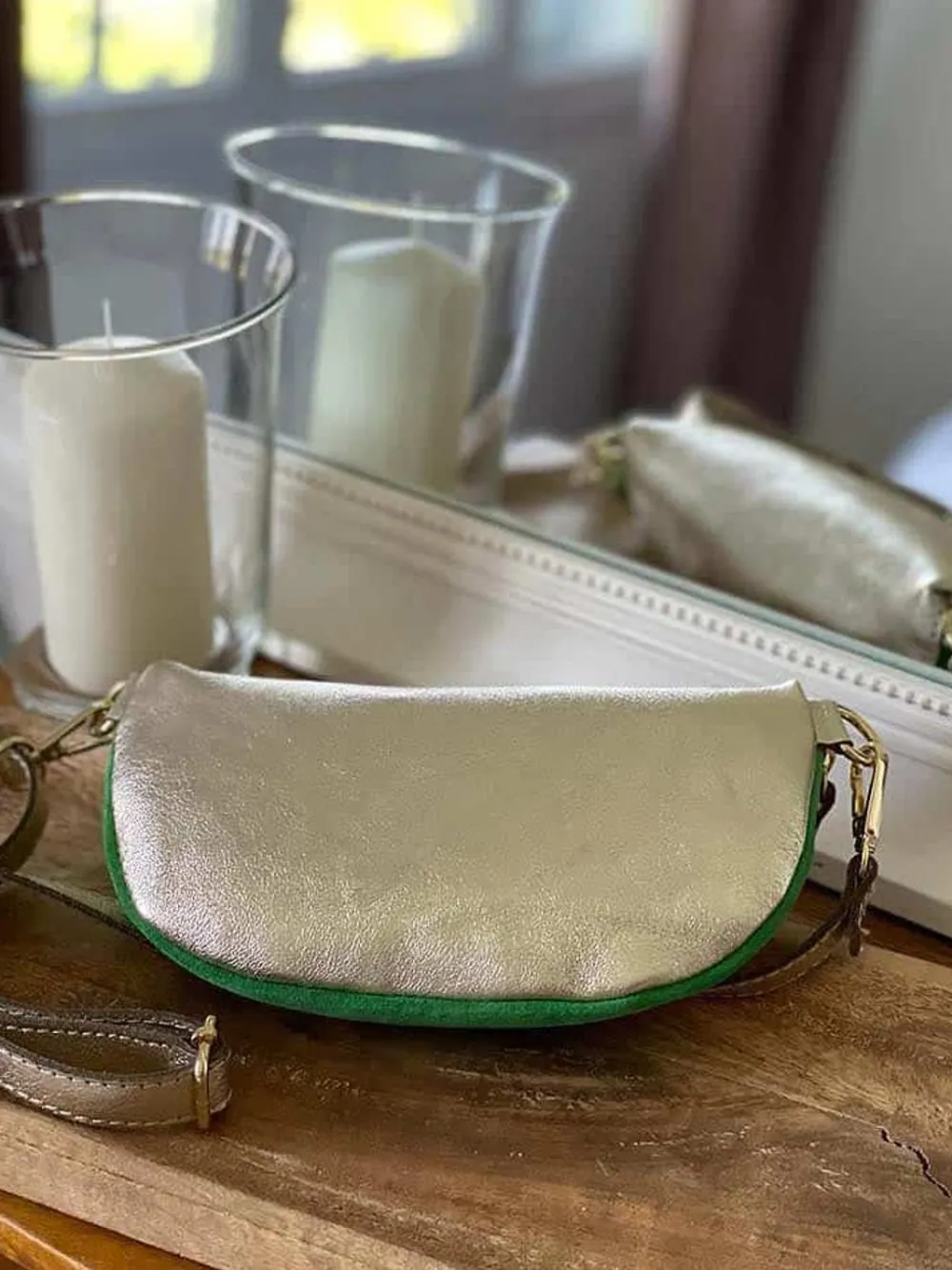 Flash Sale Sac Banane Vert Flash Vaelle Femmes Sac Banane