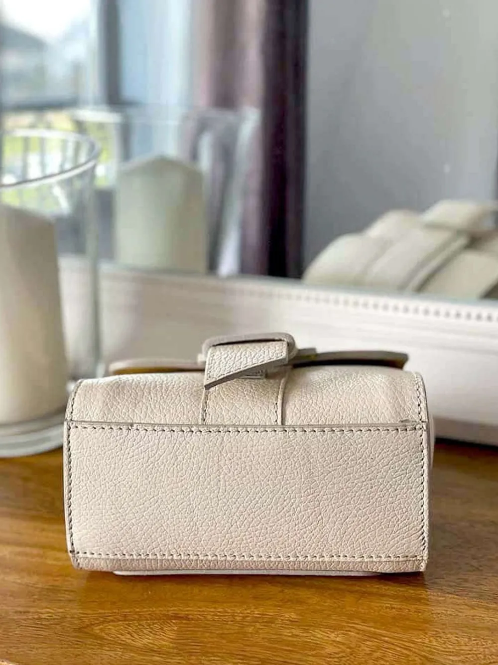 Best Sale Sac Beige Ecru Drixy Femmes Sac Porte Epaule Avec Sangle