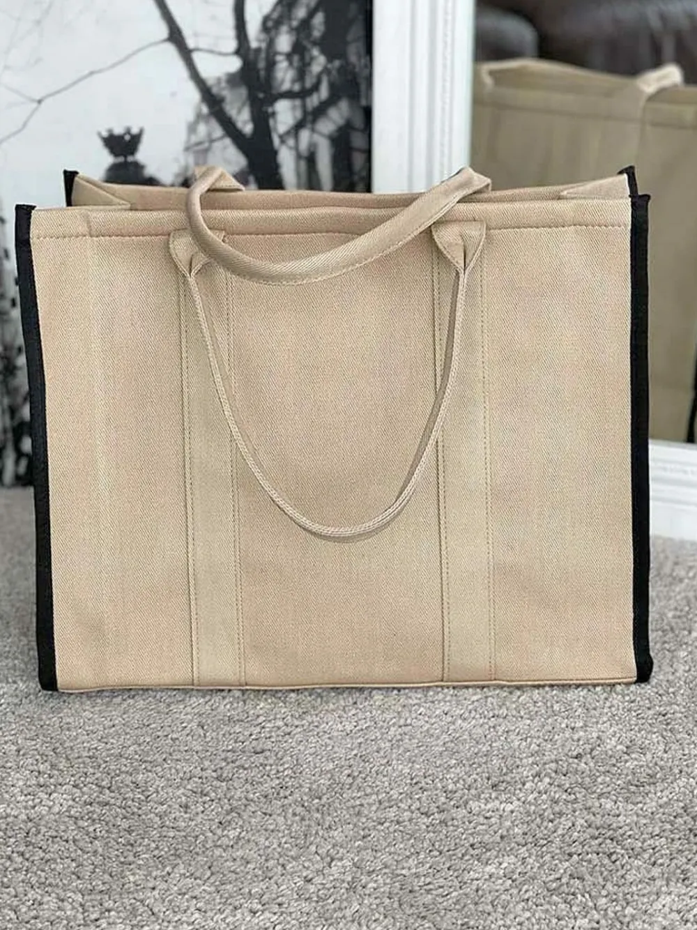 Store Sac Beige Ecru Miranda Femmes Sac Format A4 Et +