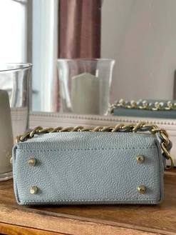 Hot Sac Bleu Ciel Clover Femmes Sac Porte Epaule Avec Sangle